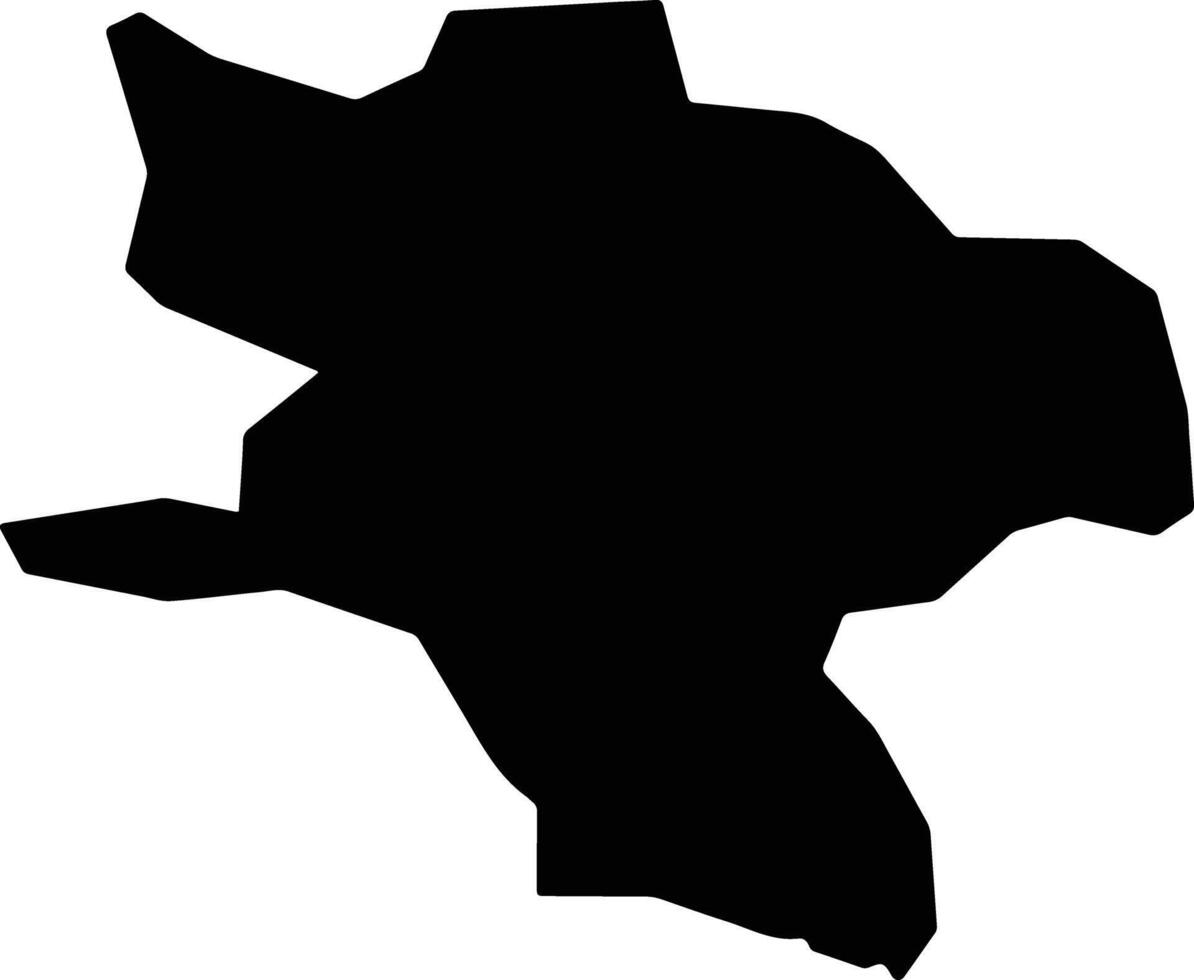 Vagharshapat Armenia silhouette map vector