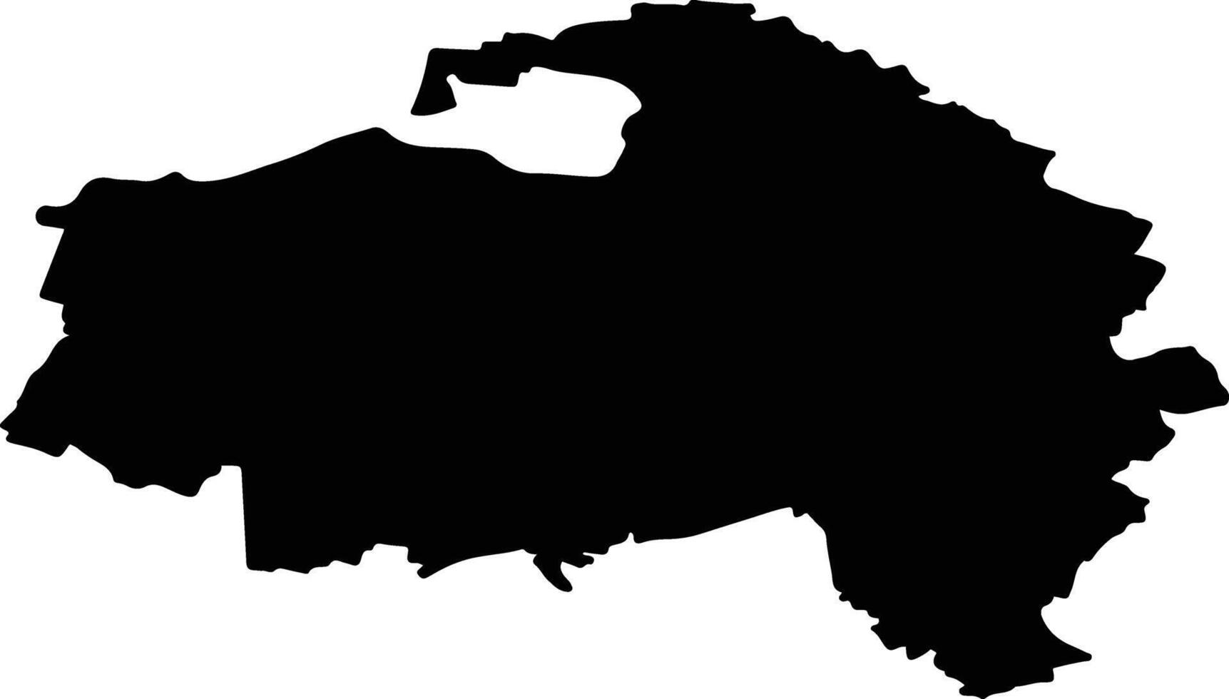 Val de Marne France silhouette map vector