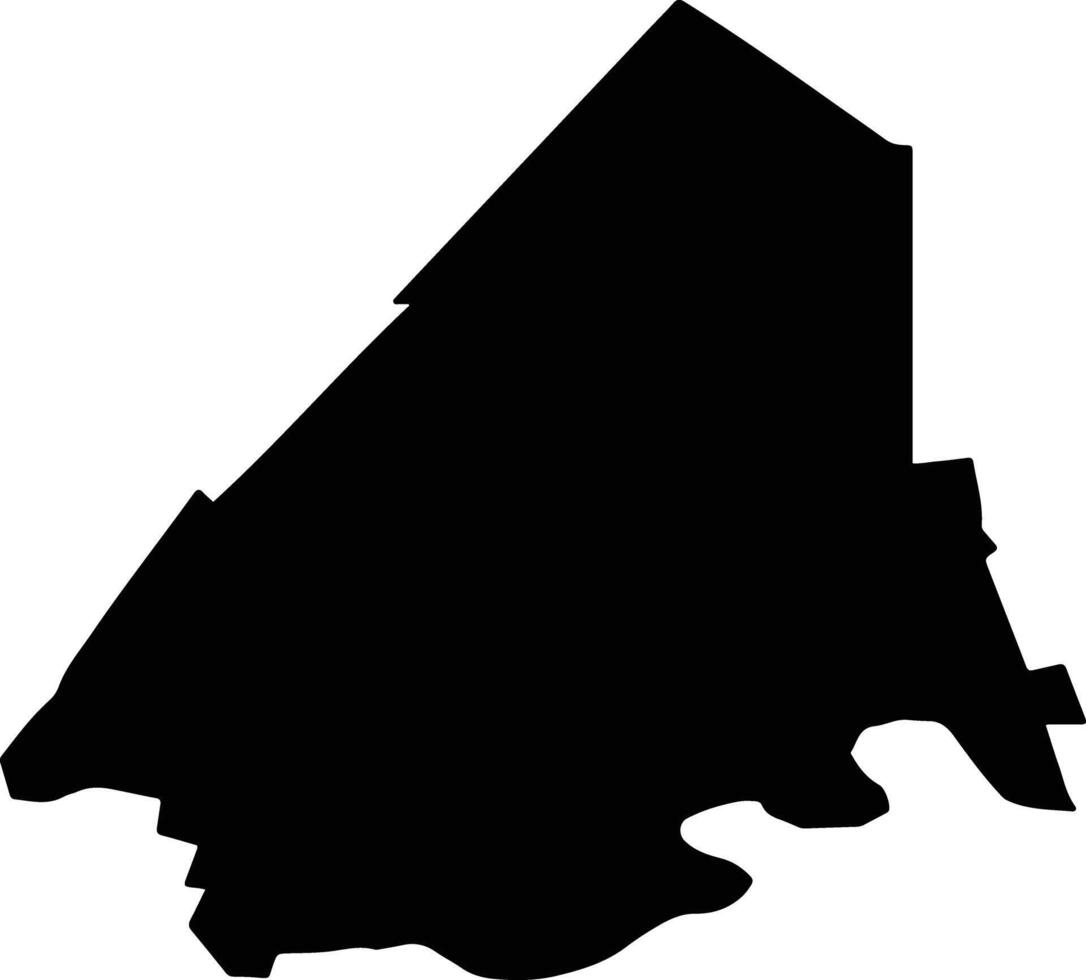 VALEA DRAGULUI Romania silhouette map vector