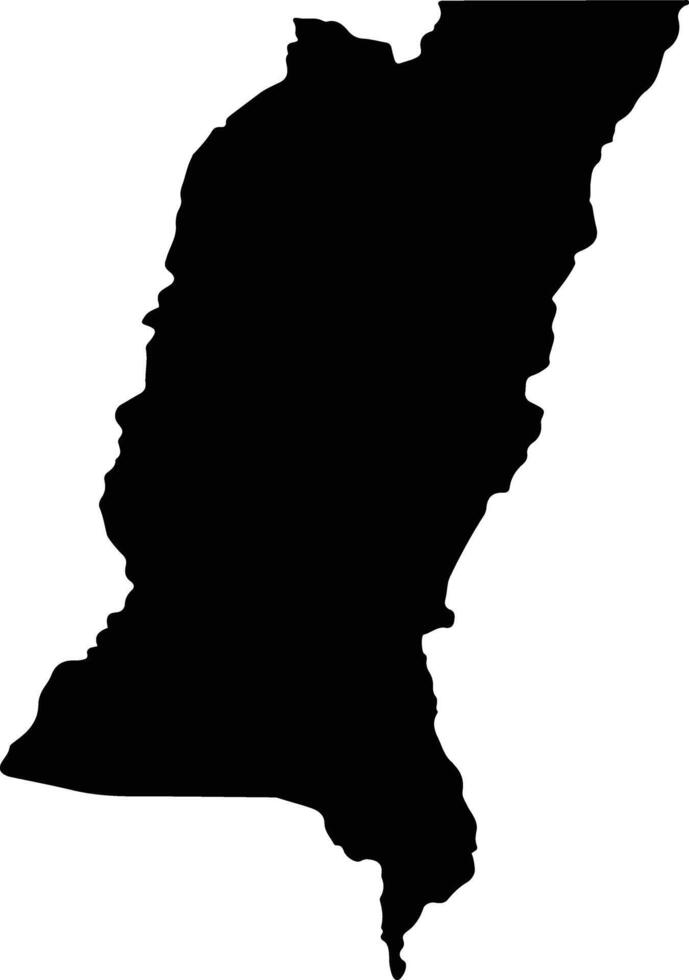 Valle Viejo Argentina silhouette map vector