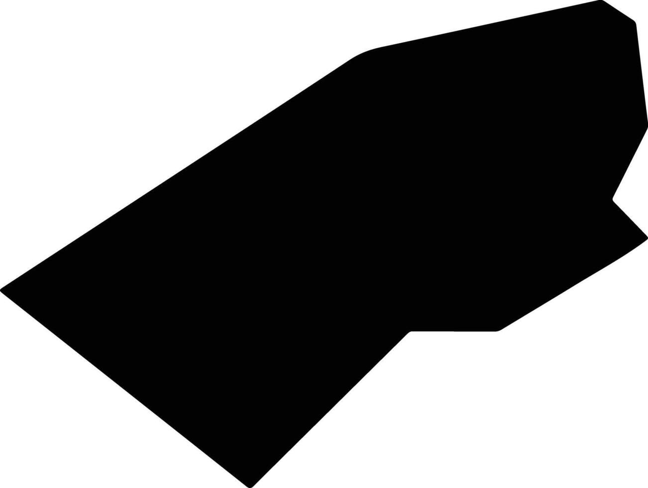 Valletta Malta silhouette map vector