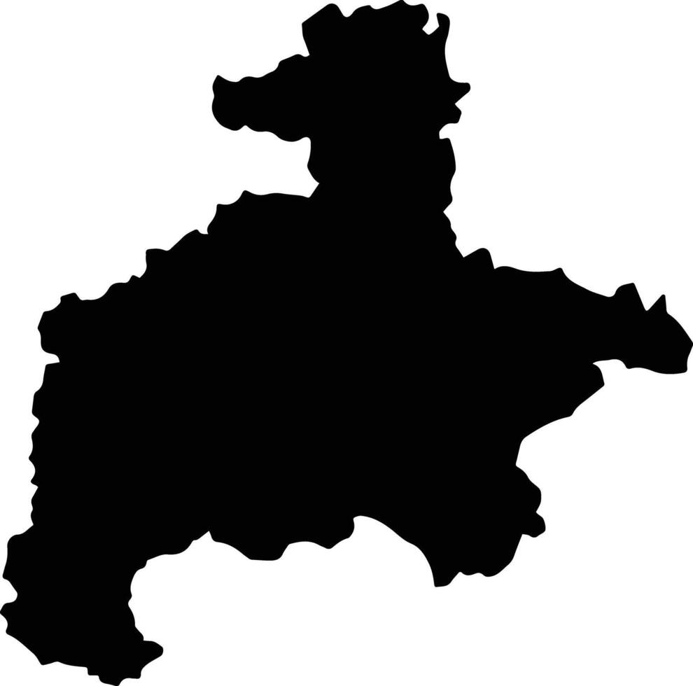 Van Quan Vietnam silhouette map vector