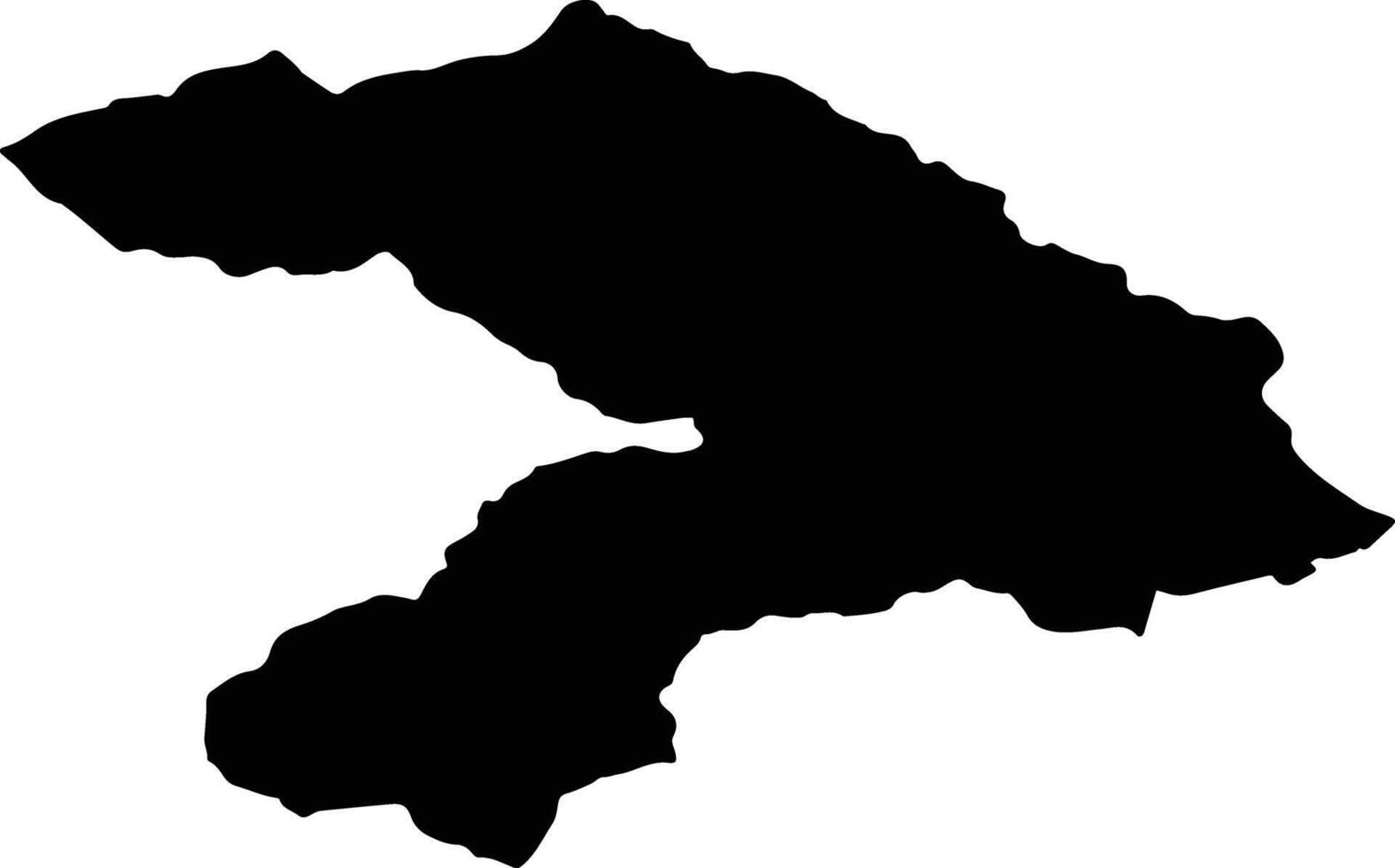 VANATORI NEAMT Romania silhouette map vector