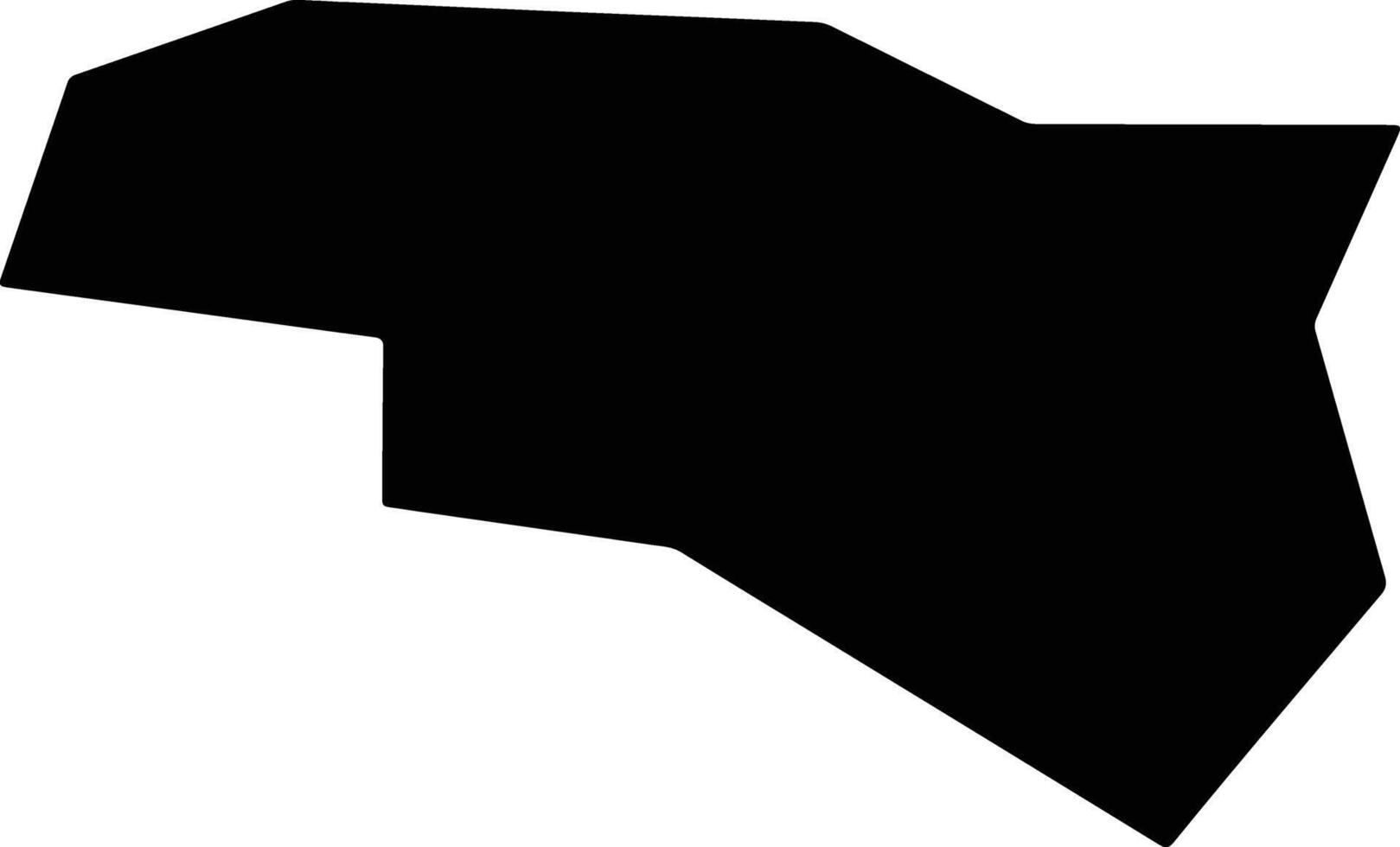 Vanini Brazil silhouette map vector