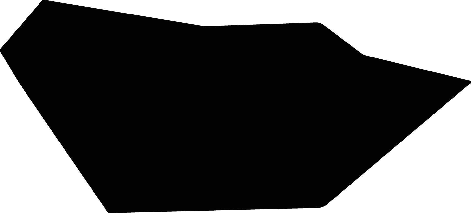 Vara Sweden silhouette map vector