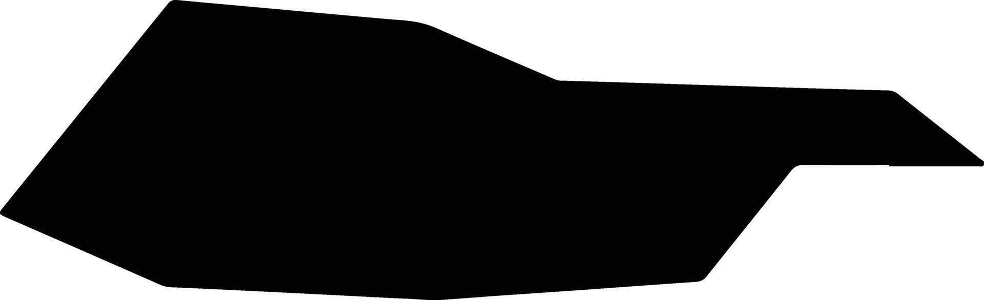 Vasylkivka Ukraine silhouette map vector