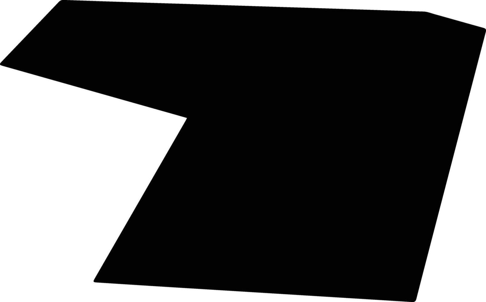 Vasylkiv Ukraine silhouette map vector