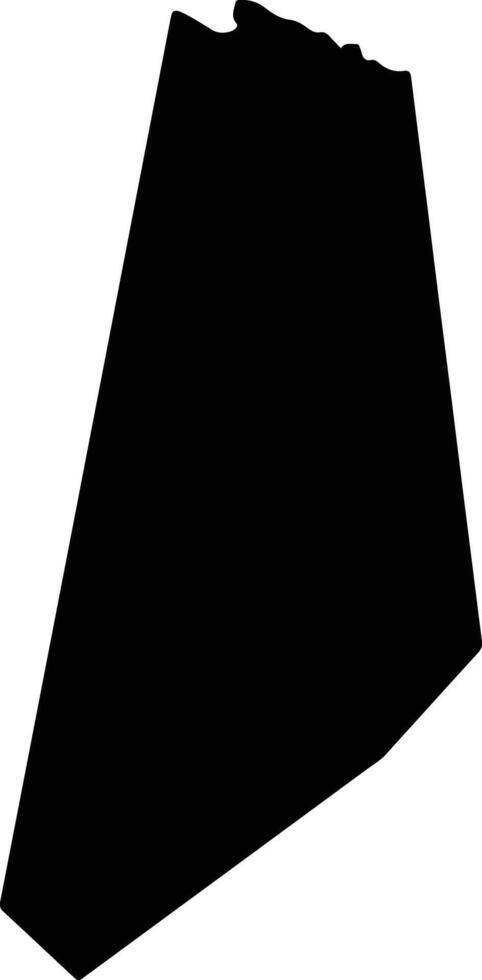 Vega Alta United States silhouette map vector