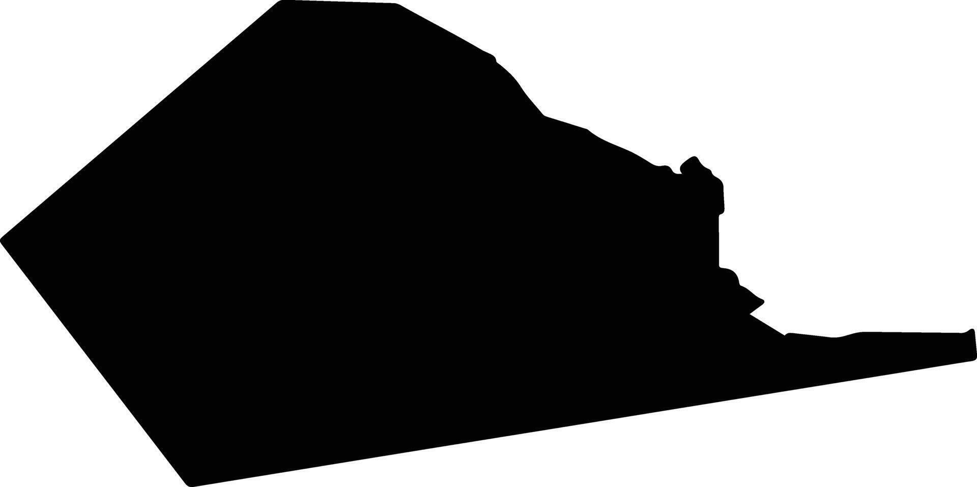 Velyka Pysarivka Ukraine silhouette map vector