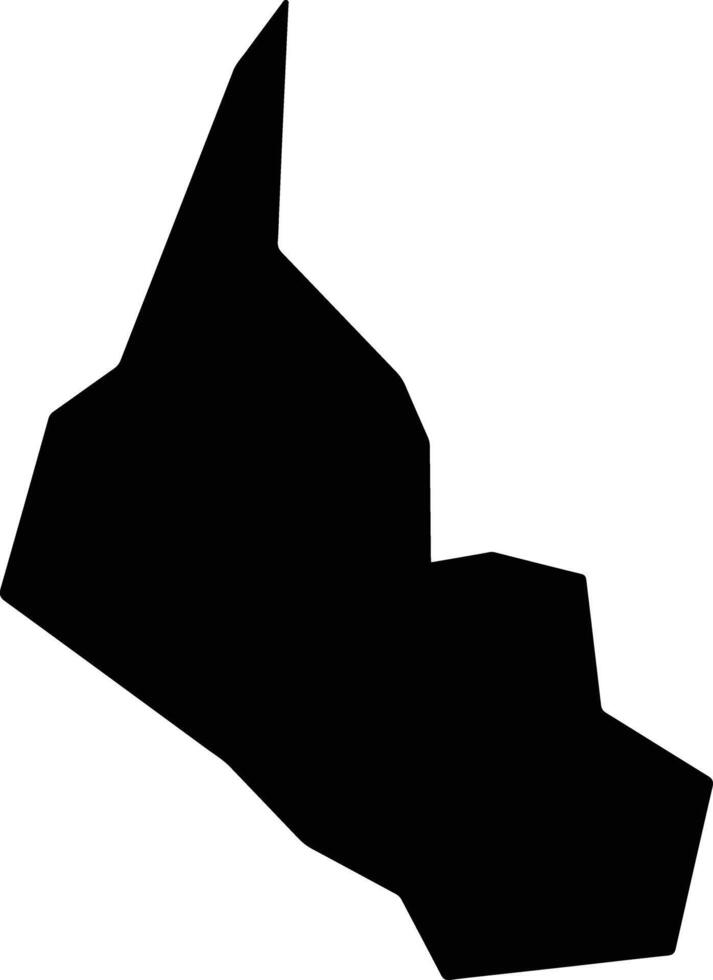 Venturosa Brazil silhouette map vector