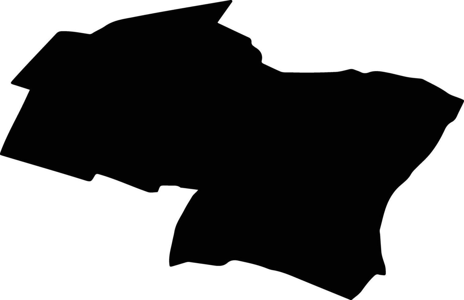 VERBITA Romania silhouette map vector