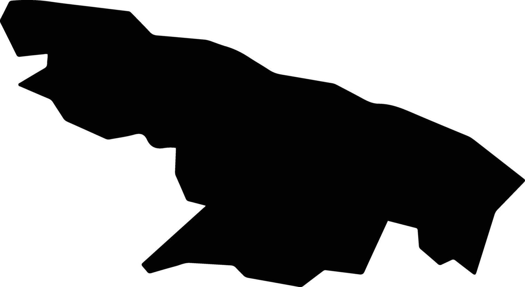 Vertej Slovenia silhouette map vector