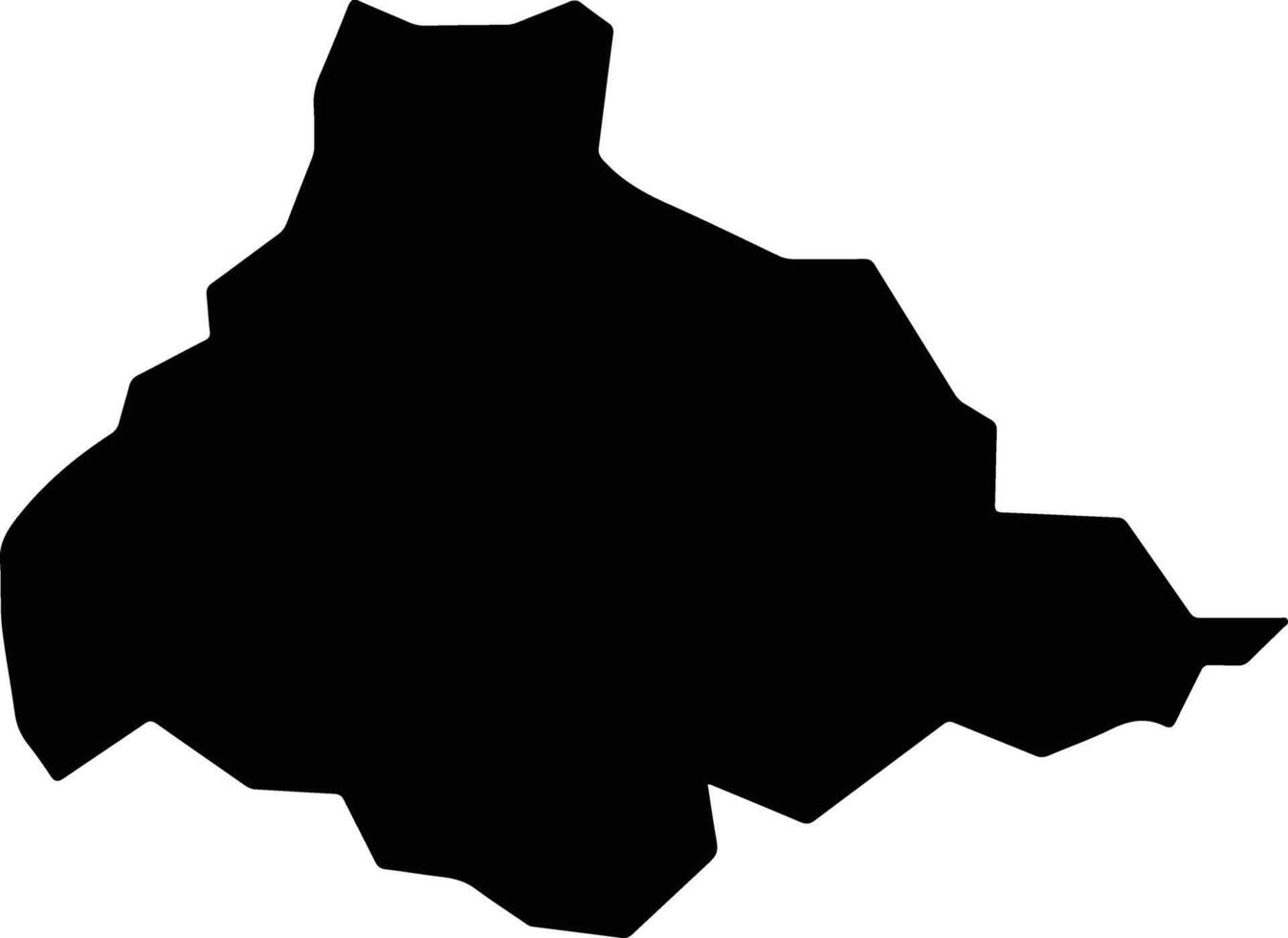 Vina Cameroon silhouette map vector