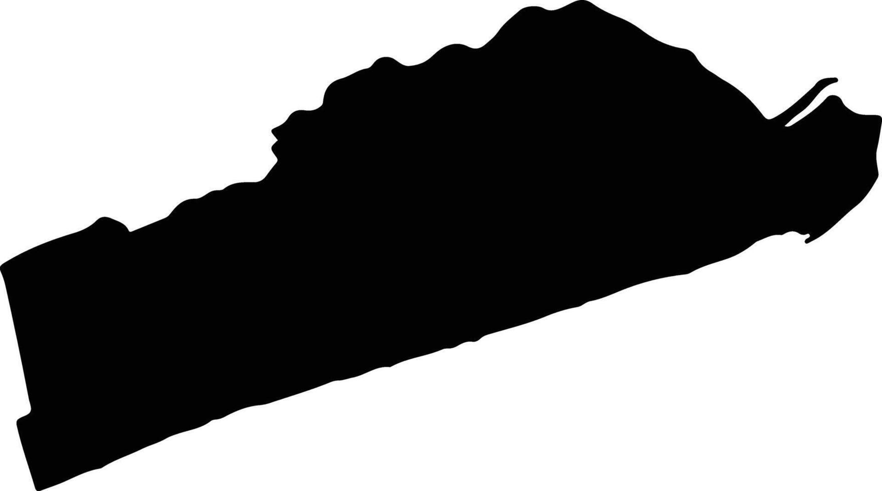 Vinh Chau Vietnam silhouette map vector