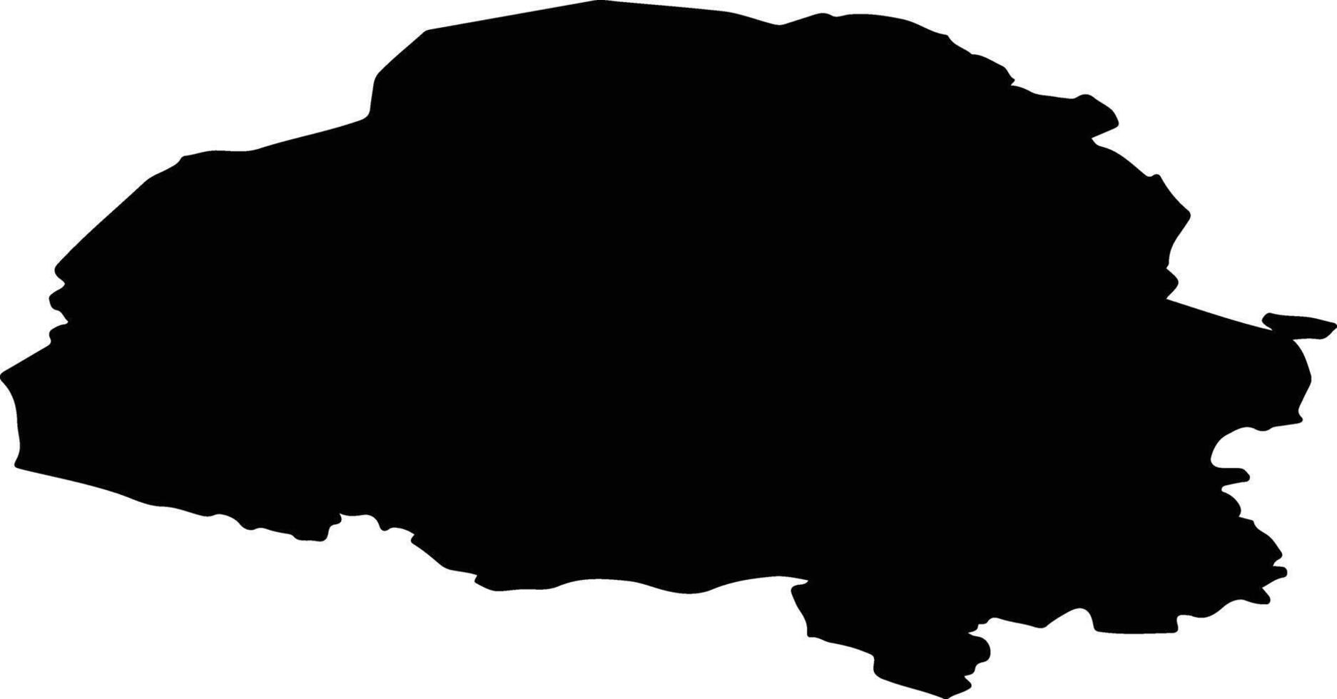 Vinje nor Norway silhouette map vector