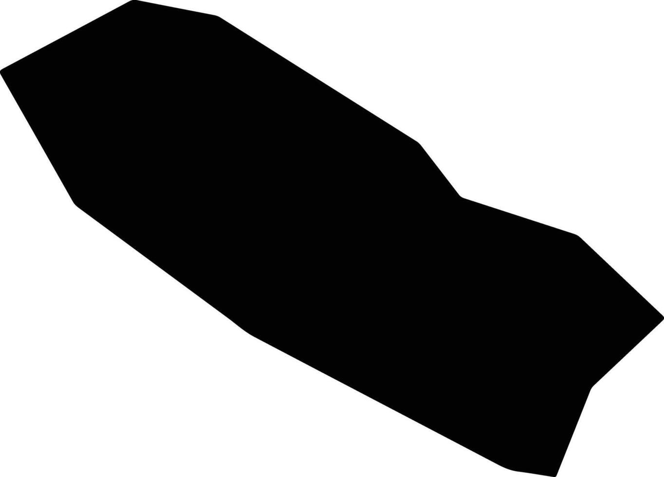 Vitsada Cyprus silhouette map vector