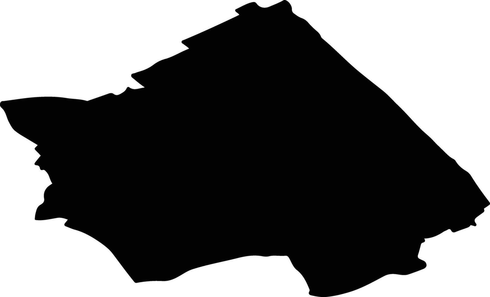 Voerendaal Netherlands silhouette map vector