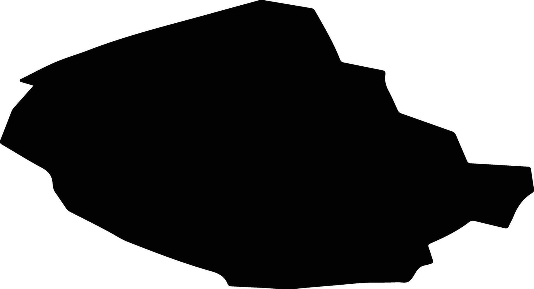 Vohma Estonia silhouette map vector