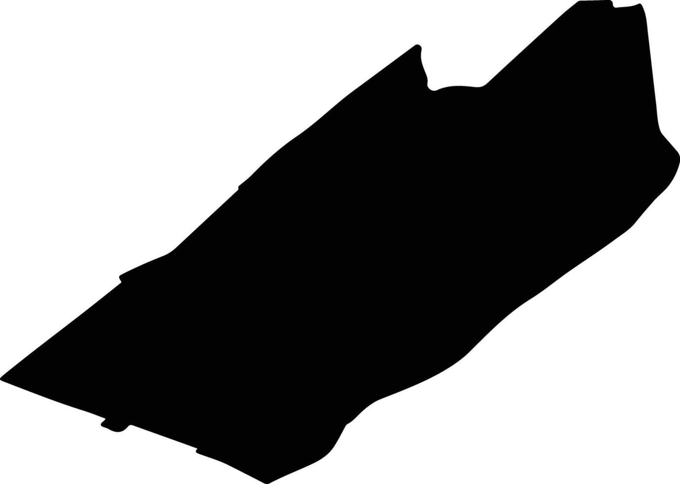 Voorschoten Netherlands silhouette map vector