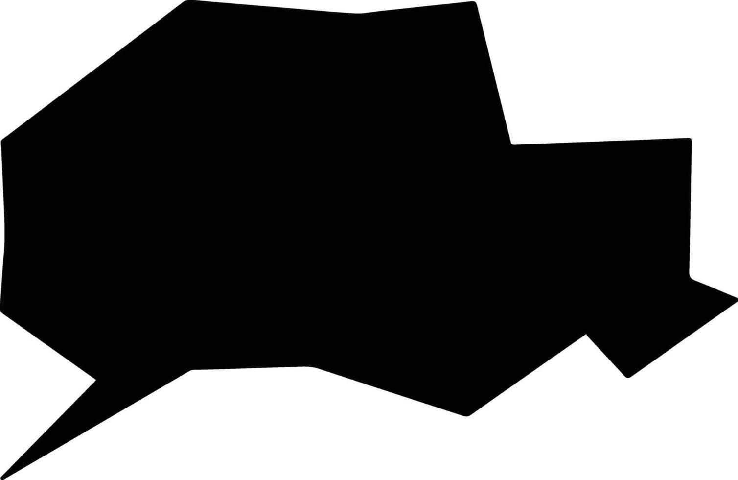 Votorantim Brazil silhouette map vector