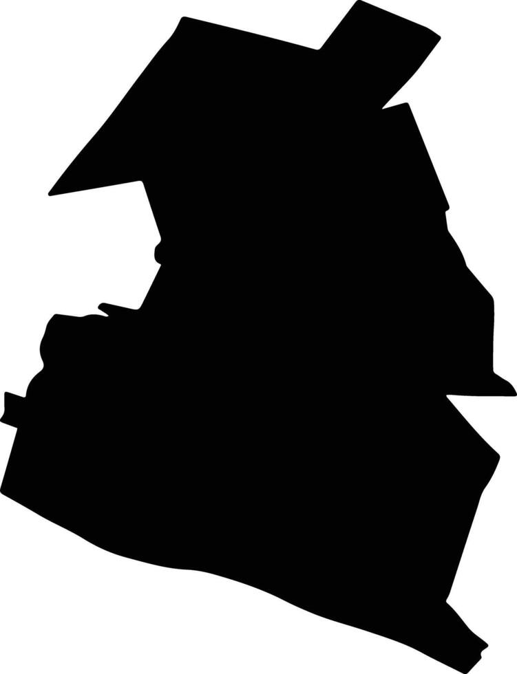 VRATA Romania silhouette map vector