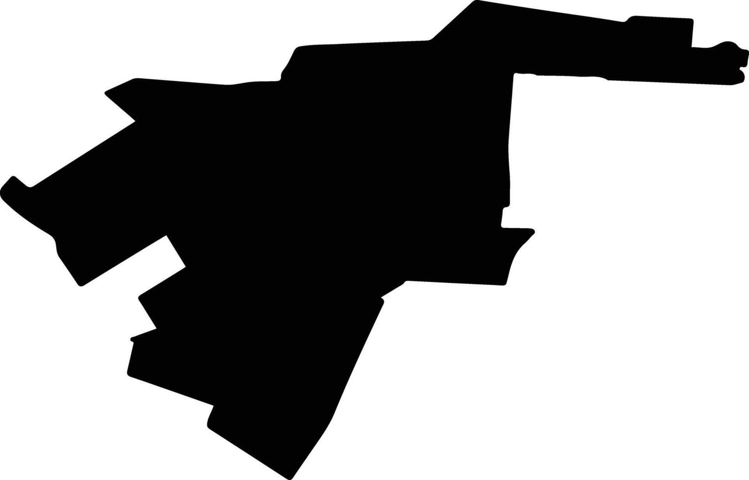VULTURU Romania silhouette map vector