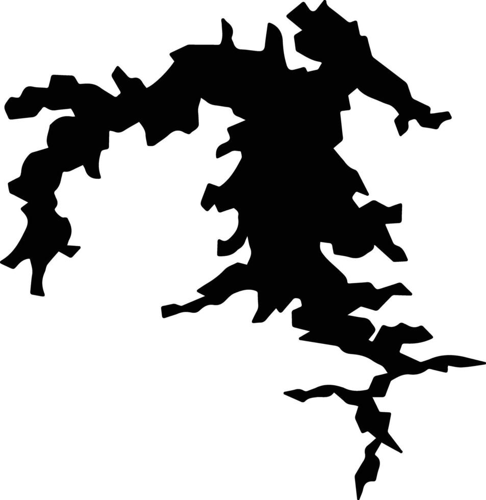 Wadung Kedungombo Indonesia silhouette map vector
