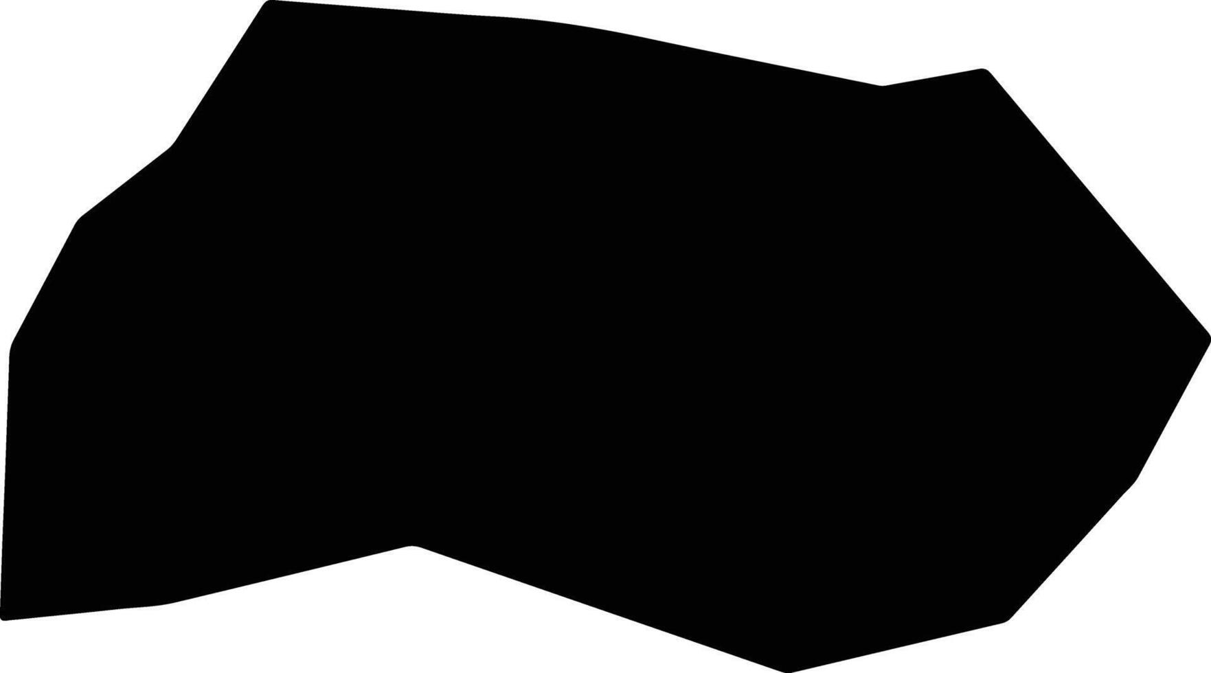 WAJID Somalia silhouette map vector