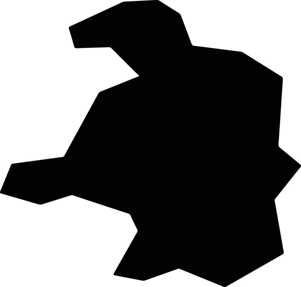 Wali Muhammadi Shahid Afghanistan silhouette map vector