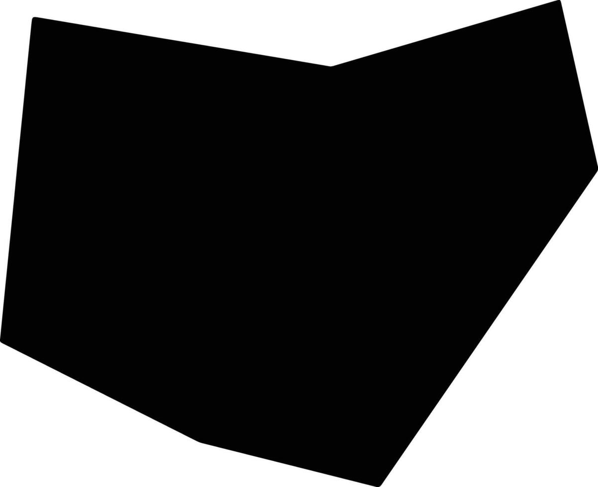 Wangjiangxian China silhouette map vector