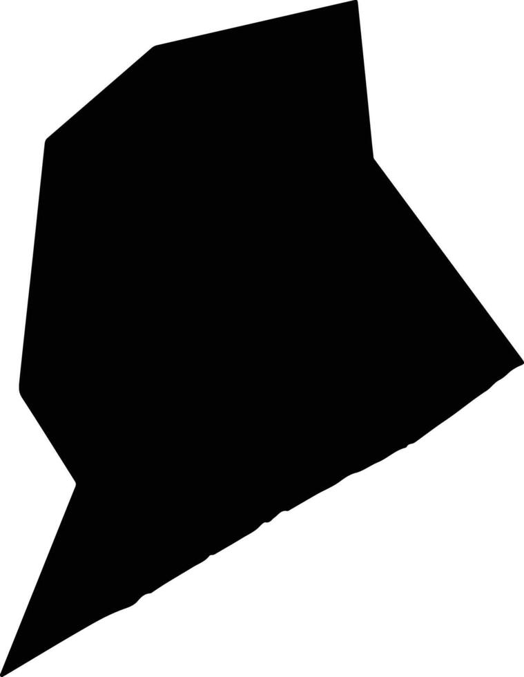 WARSHEIKH Somalia silhouette map vector