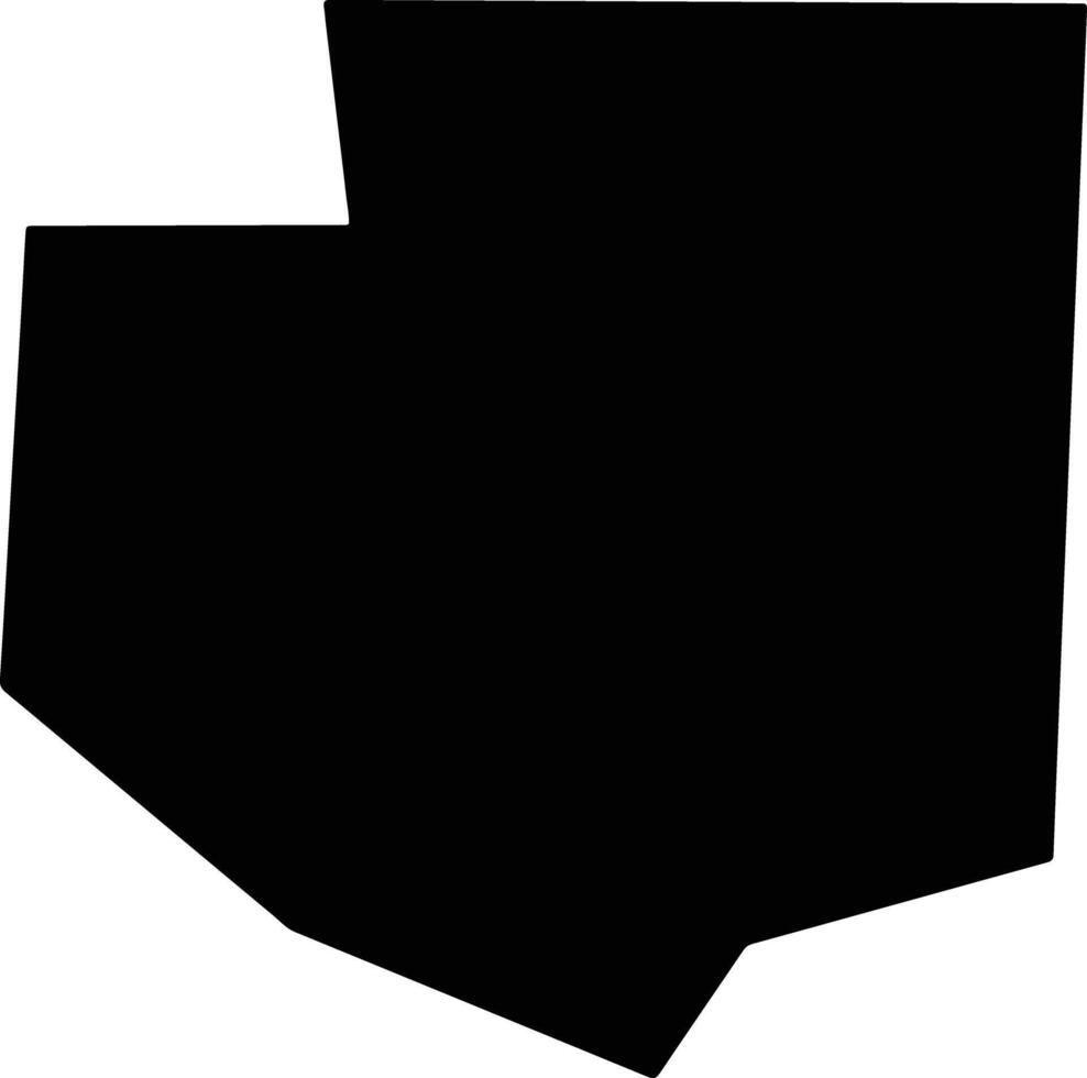 Weakley United States silhouette map vector