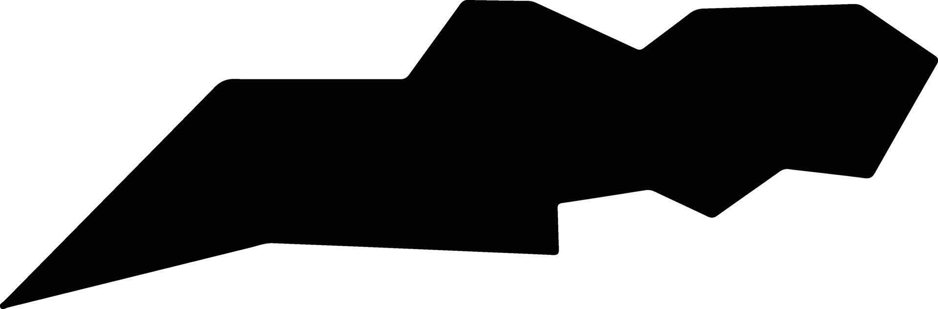 Weber United States silhouette map vector
