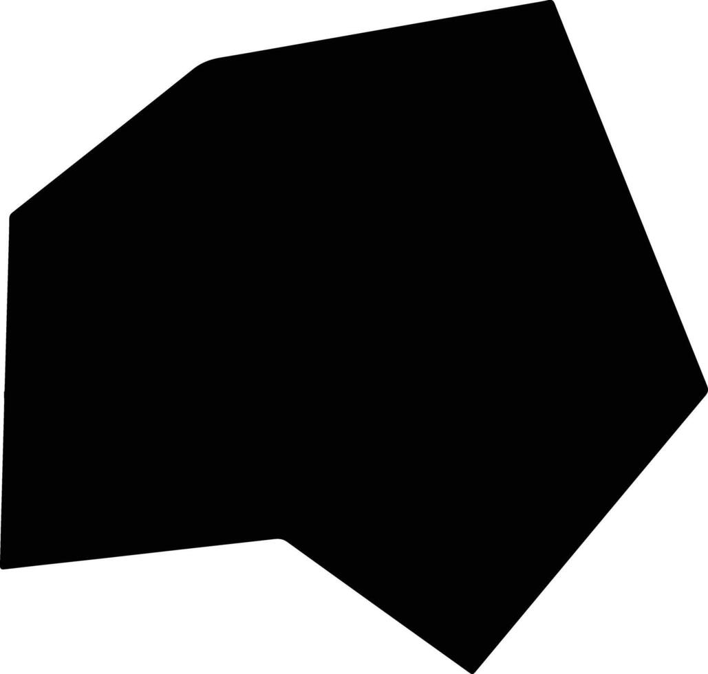 Weixian China silhouette map vector