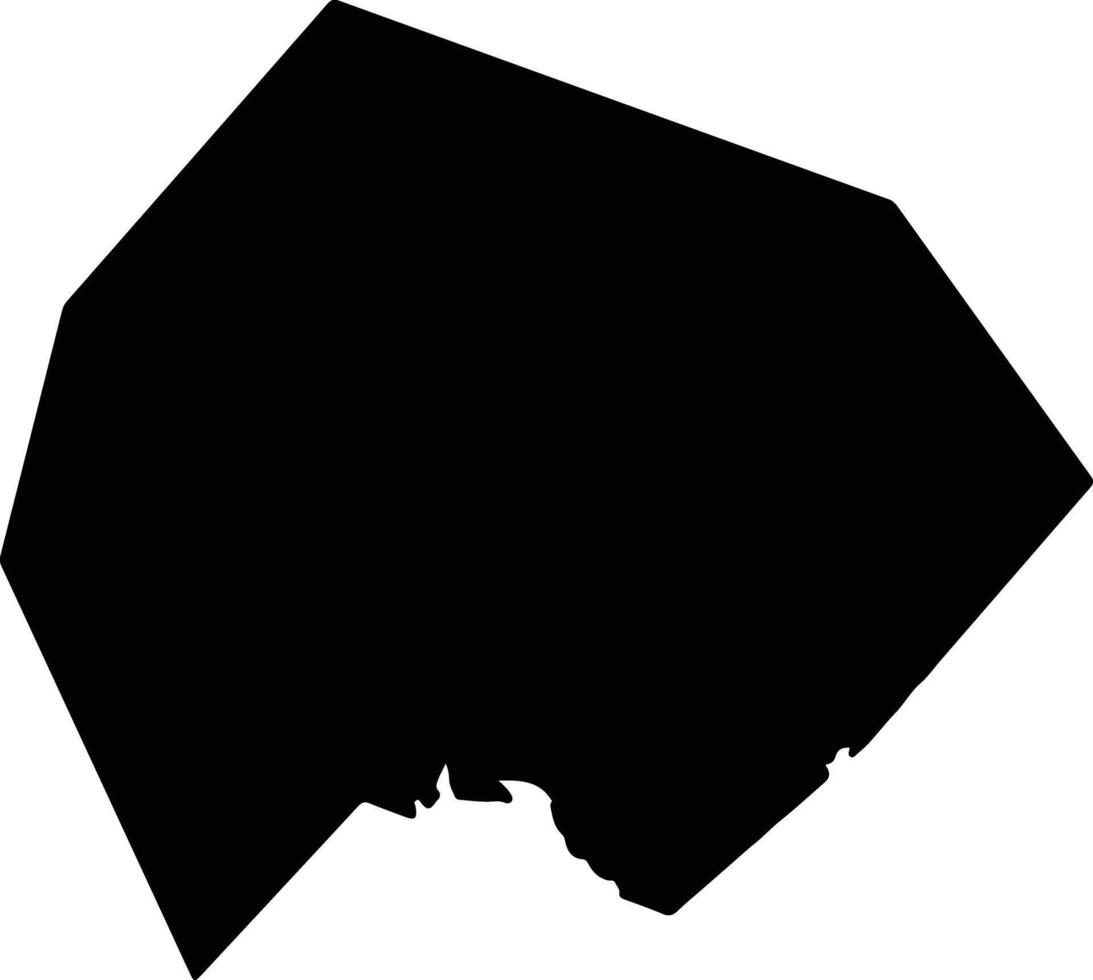 Wendengshi China silhouette map vector
