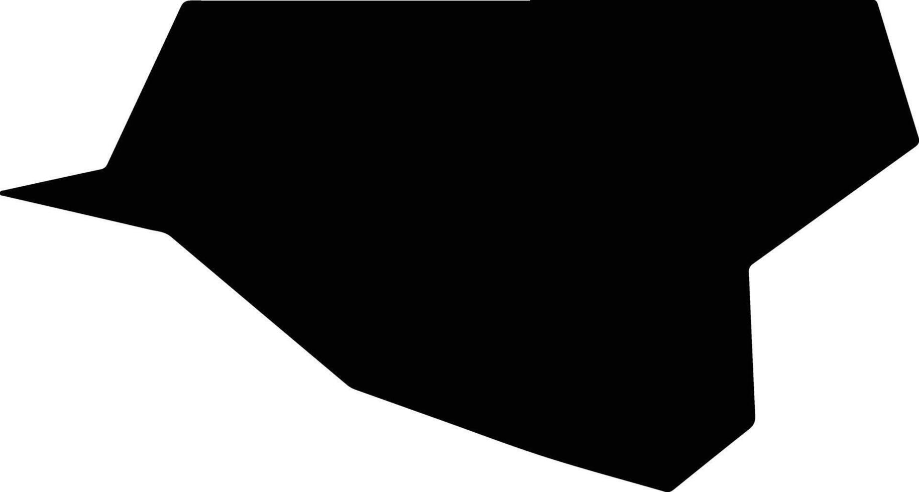 Wetzel United States silhouette map vector
