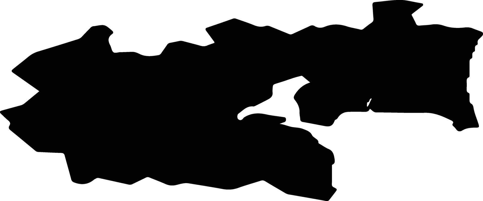 WEXFORD LEA 7 Ireland silhouette map vector