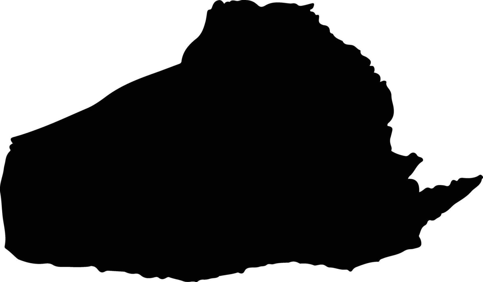 WILAYAT RAKHYUT Oman silhouette map vector