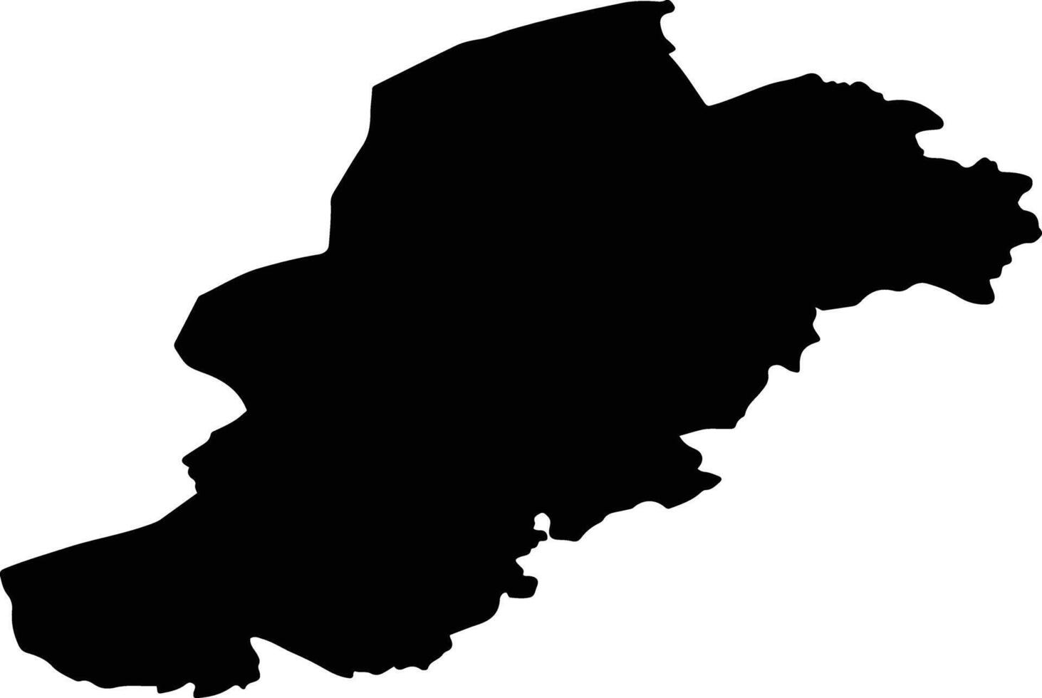 Wincrange Luxembourg silhouette map vector