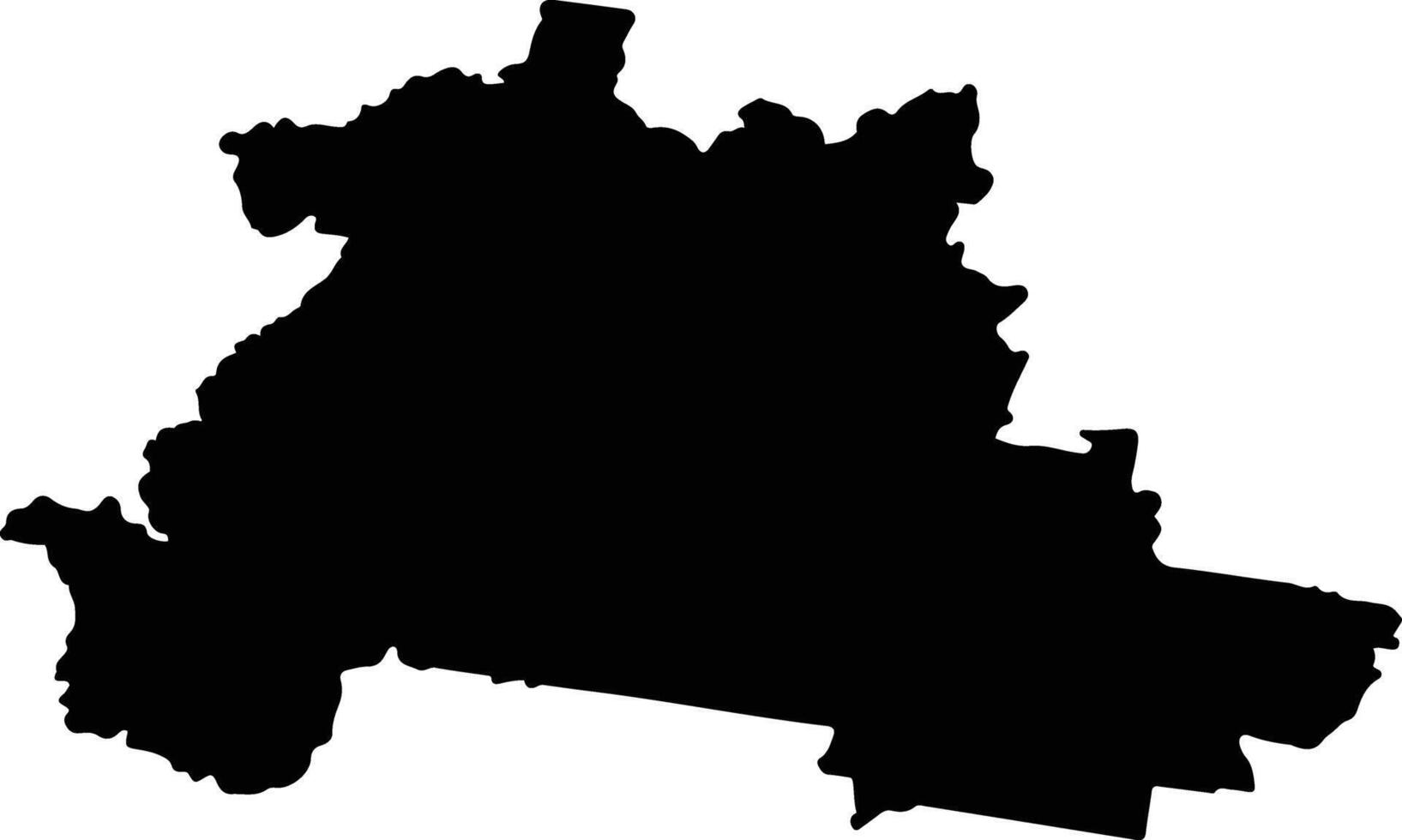 Wollondilly Australia silhouette map vector
