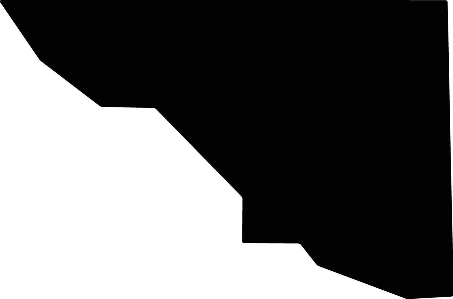 Woods United States silhouette map vector