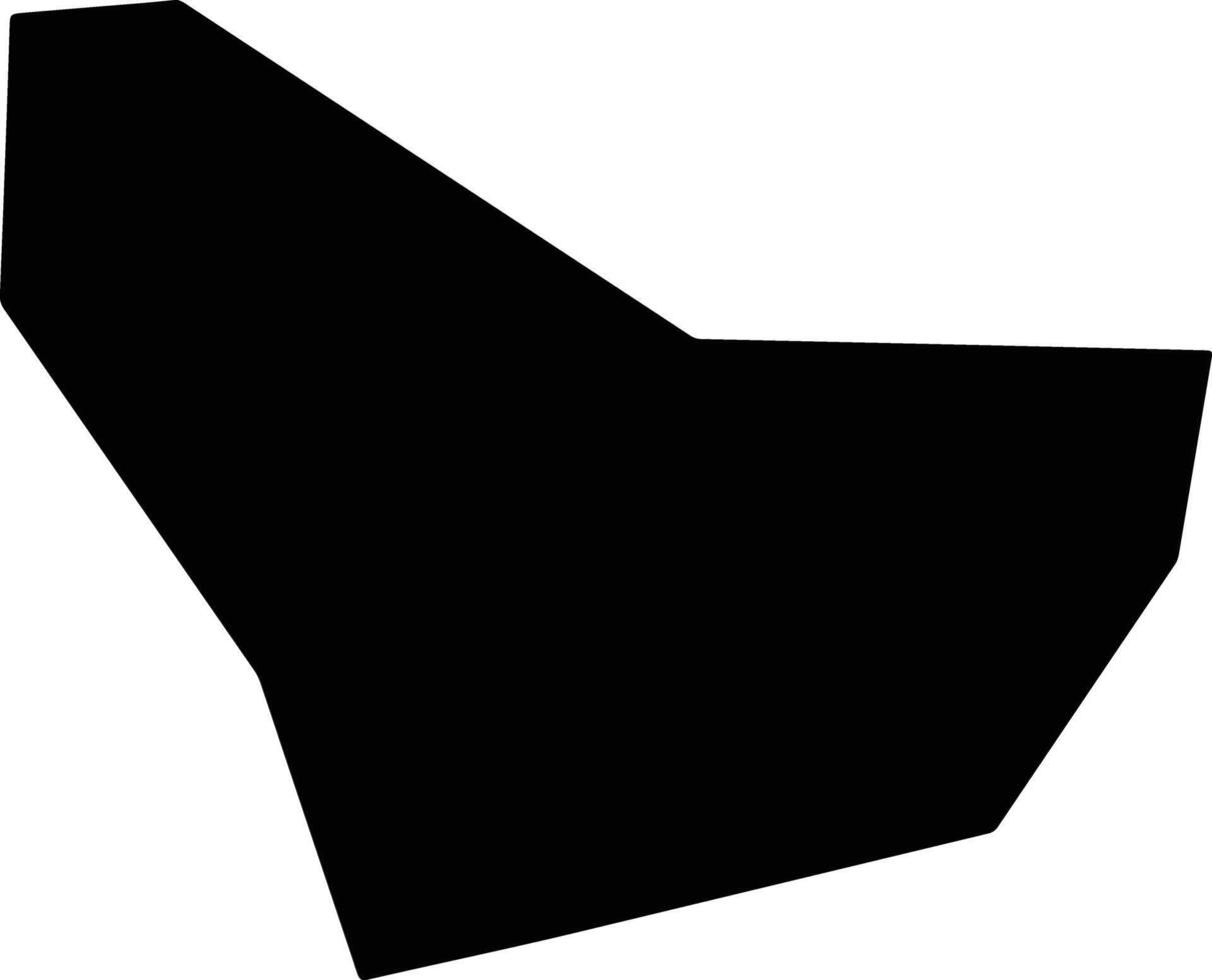 Wuanshi China silhouette map vector