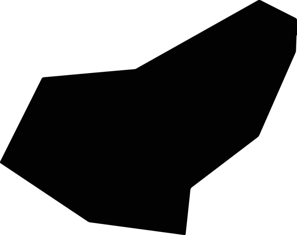 Wugangshi China silhouette map vector