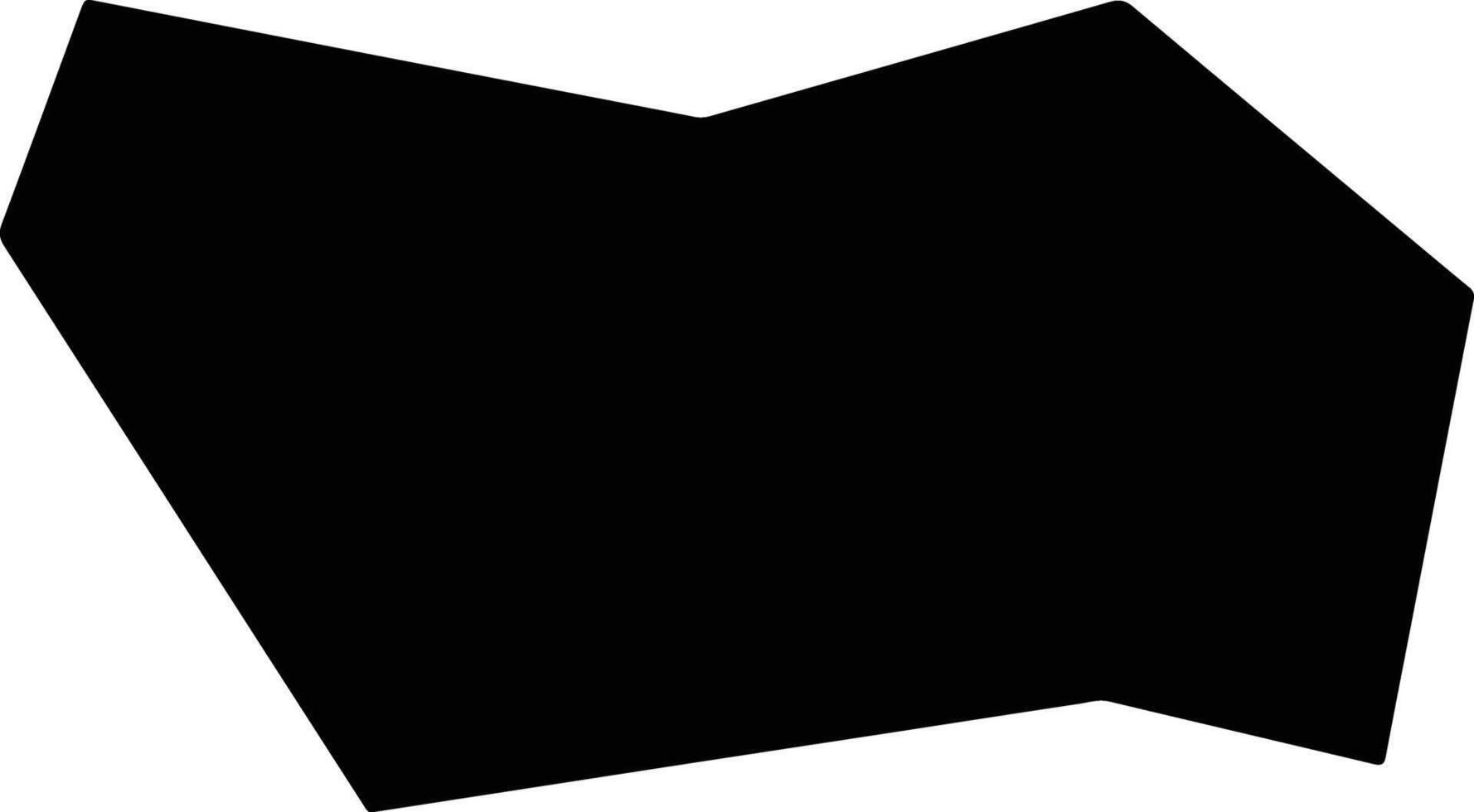 Wushixian China silhouette map vector