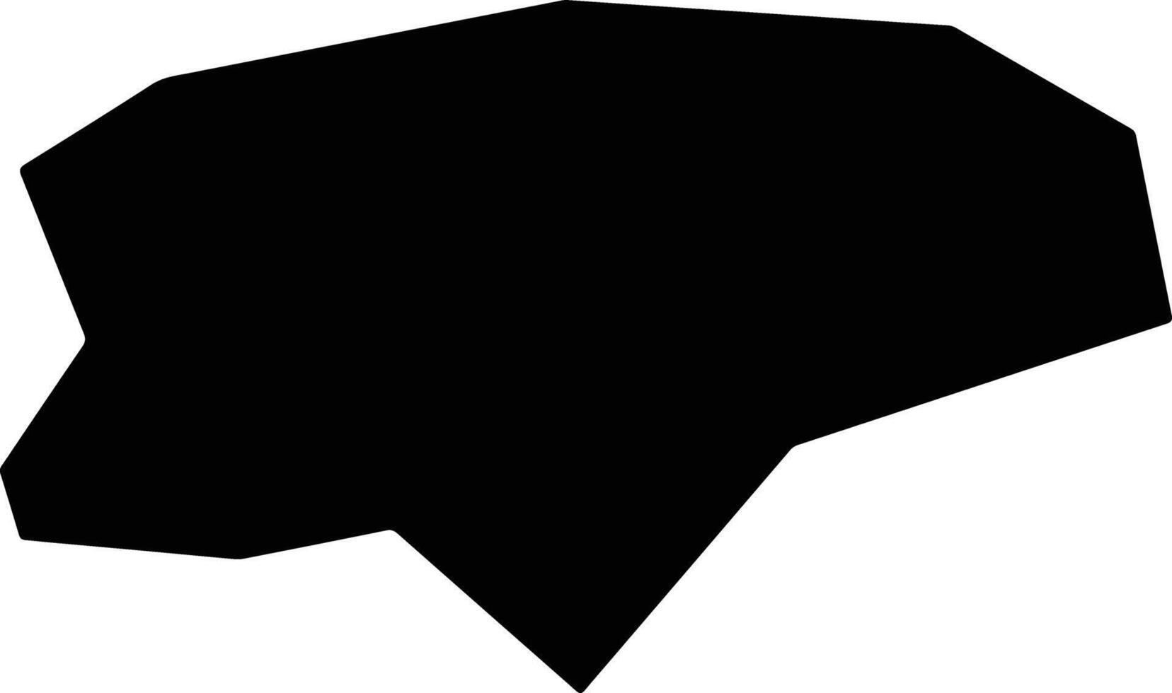 Wuweishi China silhouette map vector