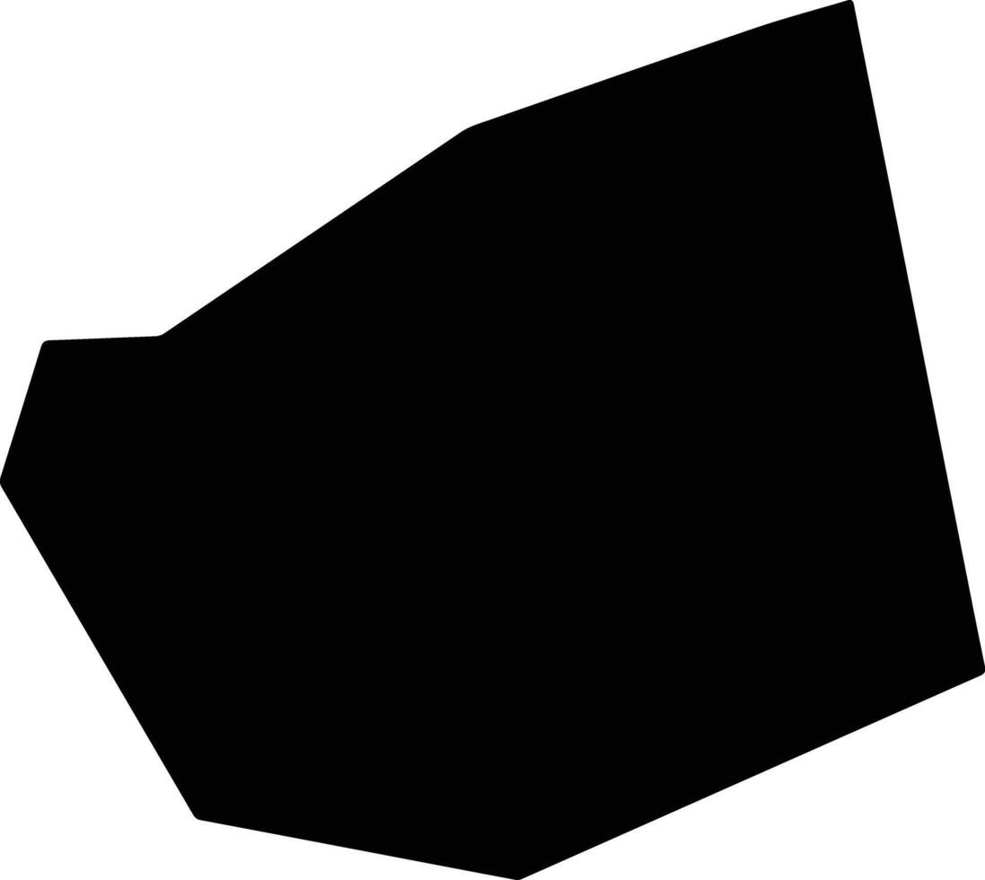 Wuyishanshi China silhouette map vector