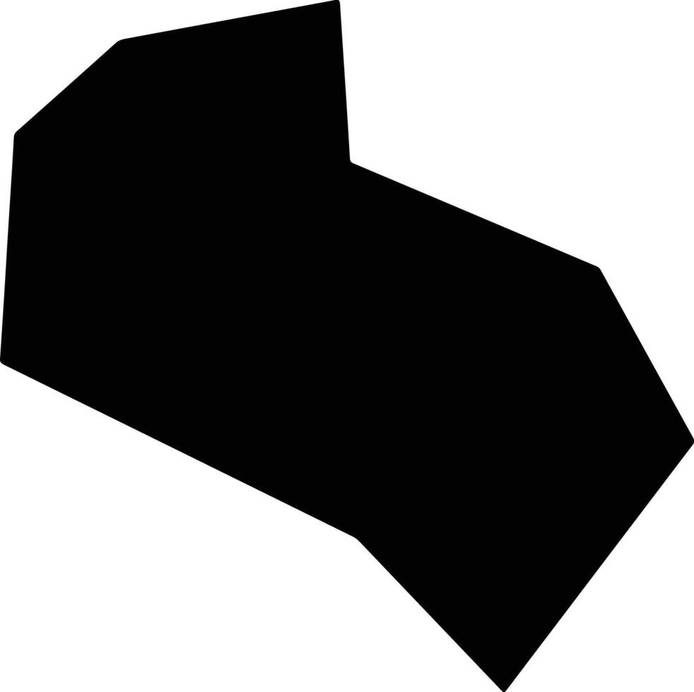 Wuzaixian China silhouette map vector
