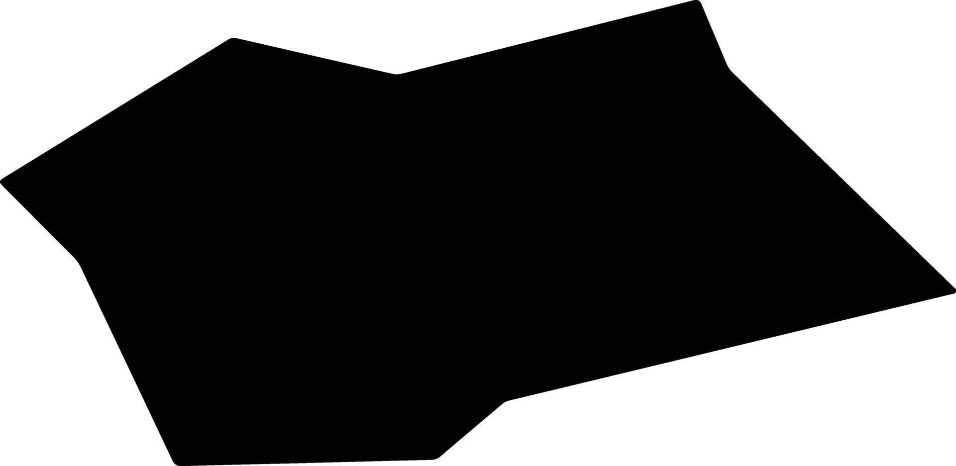 Wythe United States silhouette map vector