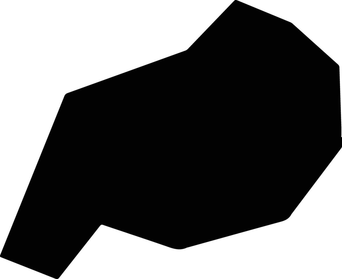 Xianjuxian China silhouette map vector