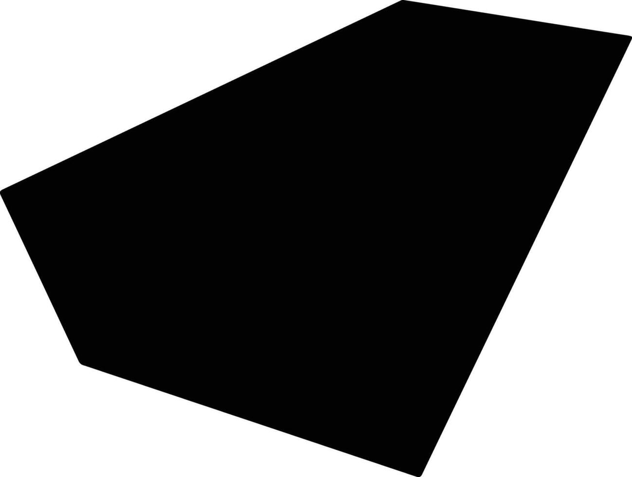 Xifengxian China silhouette map vector